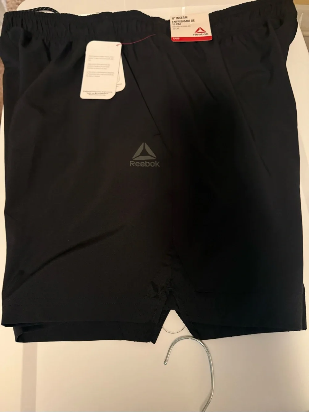 Reebok Black Men’s Athletic Training Shorts